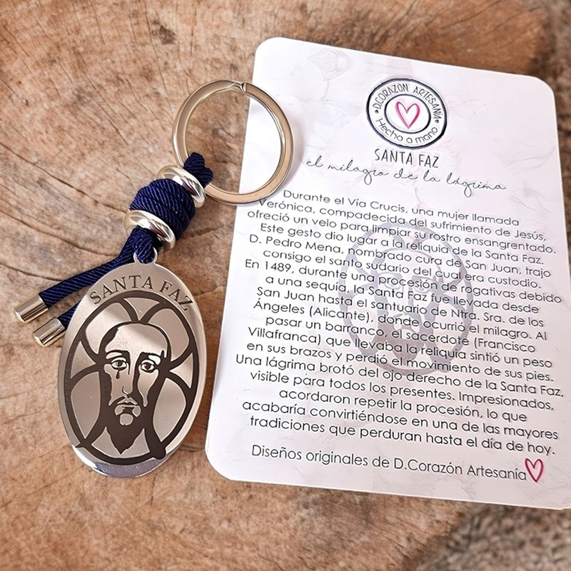 Llavero de la Santa Faz | Dcorazón