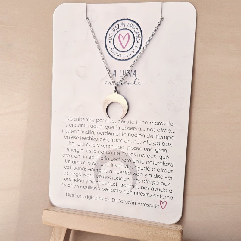 Collar LUNA CRECIENTE | D.Corazón