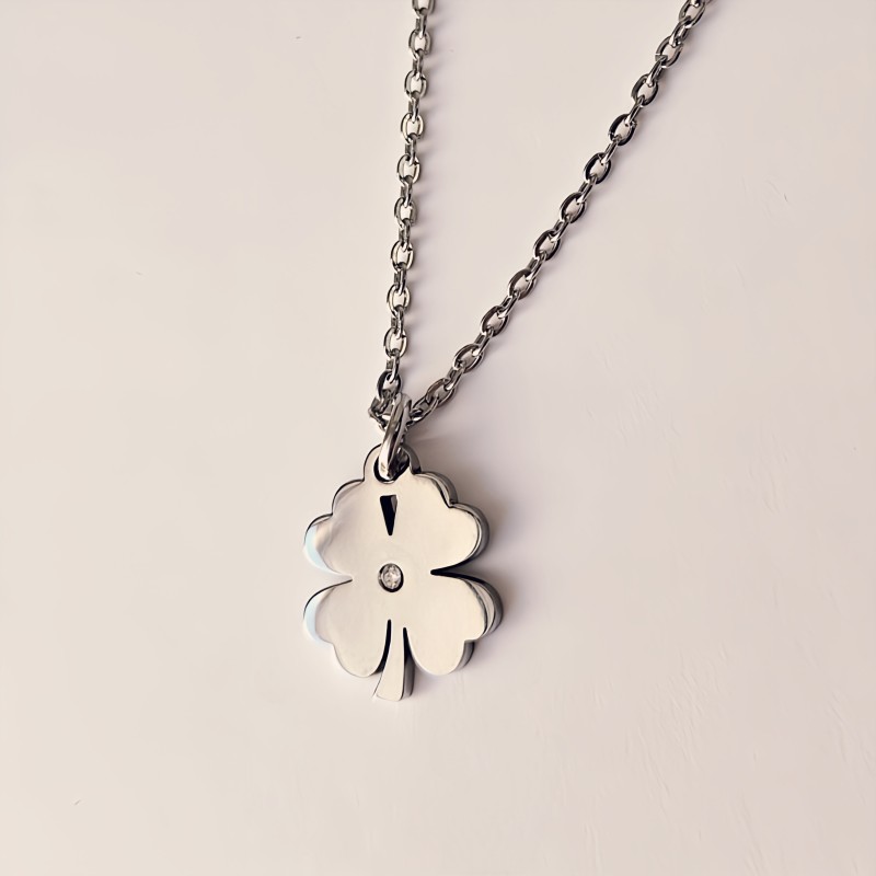 Collar amuleto TREBOL | Dcorazón