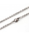 Cadena de acero inoxidable 45cm| Creasentidos