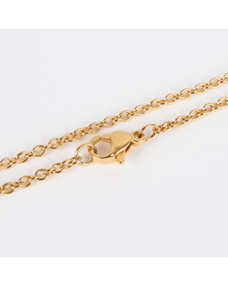 Cadena de acero inoxidable 45cm| Creasentidos