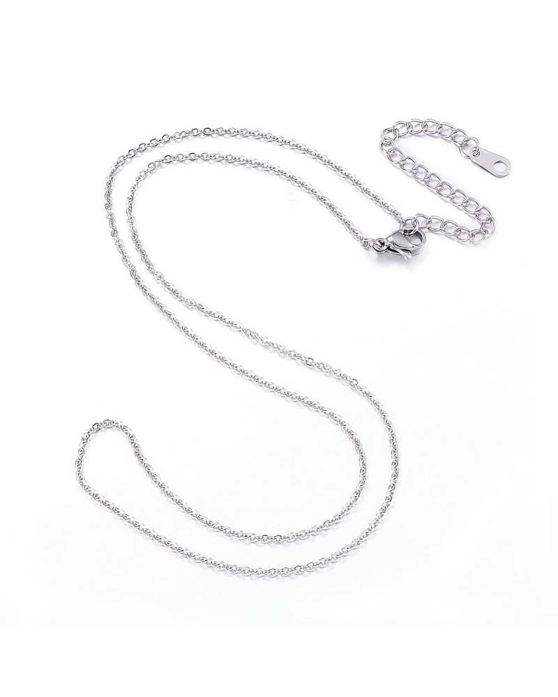 Cadena de acero inoxidable 44cm| Creasentidos
