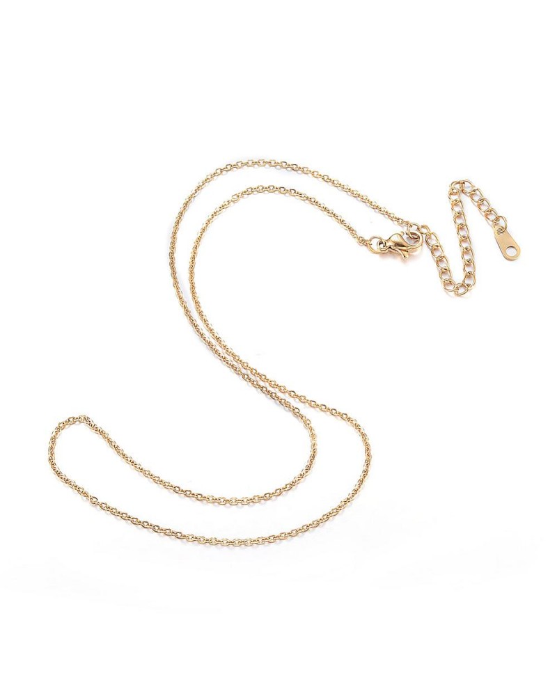 Cadena de acero inoxidable 44cm| Creasentidos