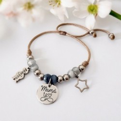 Preciosa pulsera personalizada con los nombres de los niños | Dcorazón