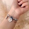 Preciosa pulsera personalizada con los nombres de los niños | Dcorazón