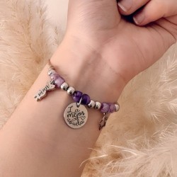 Preciosa pulsera personalizada con los nombres de los niños | Dcorazón