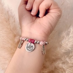 Preciosa pulsera personalizada con los nombres de los niños | Dcorazón