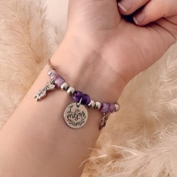 Preciosa pulsera personalizada con los nombres de los niños | Dcorazón