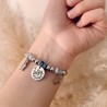 Preciosa pulsera personalizada con los nombres de los niños | Dcorazón