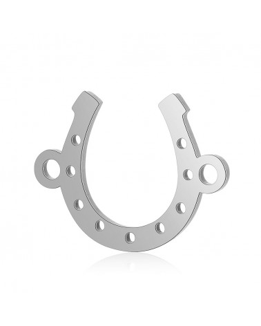 Conector herradura de la suerte de acero inoxidable | Creasentidos
