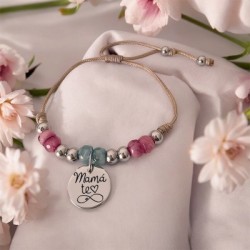 Preciosa pulsera personalizada con los nombres de los niños | Dcorazón