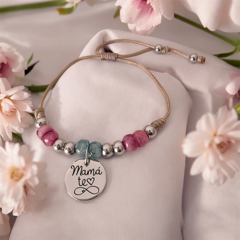Preciosa pulsera personalizada con los nombres de los niños | Dcorazón