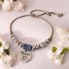 Preciosa pulsera personalizada con los nombres de los niños | Dcorazón