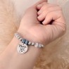 Preciosa pulsera personalizada con los nombres de los niños | Dcorazón