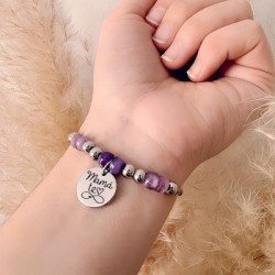 Preciosa pulsera personalizada con los nombres de los niños | Dcorazón