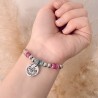Preciosa pulsera personalizada con los nombres de los niños | Dcorazón