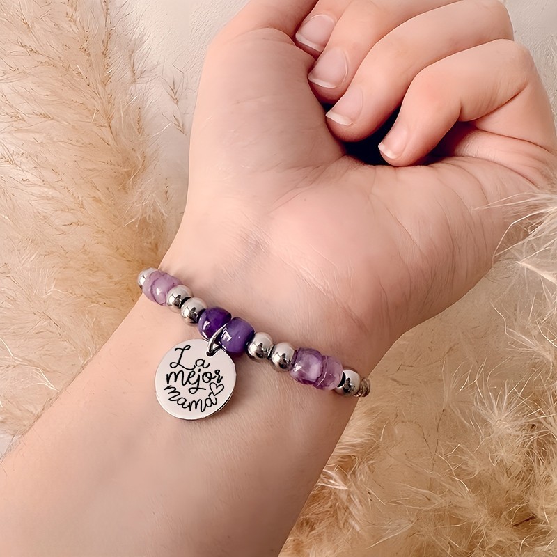 Preciosa pulsera personalizada con los nombres de los niños | Dcorazón