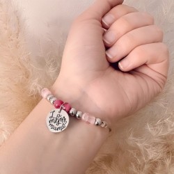 Preciosa pulsera personalizada con los nombres de los niños | Dcorazón