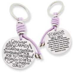 Regalos para profesores, llavero personalizado | Creasentidos