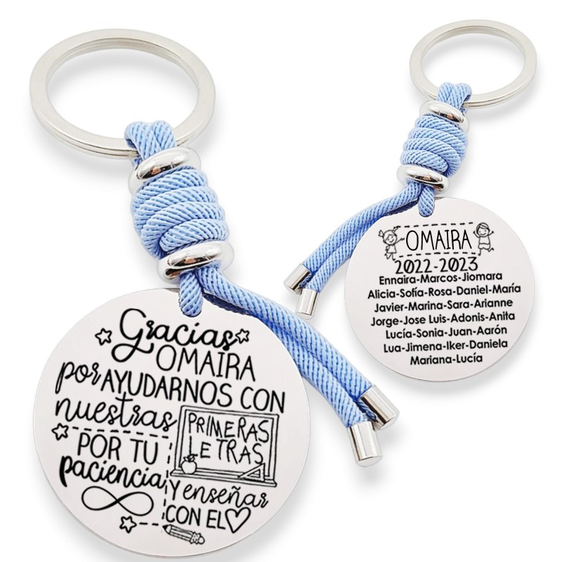 Regalos para profesores, llavero personalizado | Creasentidos