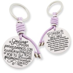 Regalos para profesores, llavero personalizado | Creasentidos