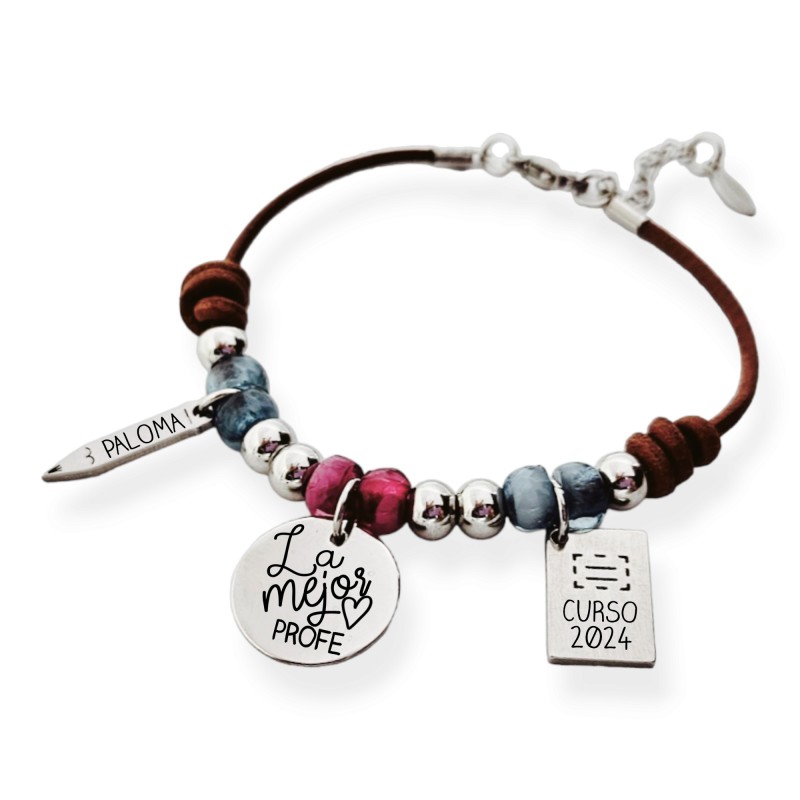 Pulsera para profesora | Dcorazón