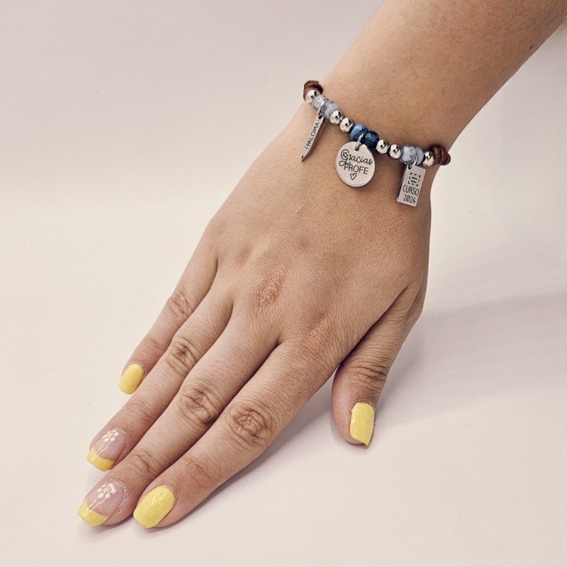 Pulsera para profesora | Dcorazón