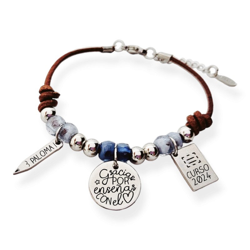 Pulsera para profesora | Dcorazón