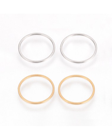 Conector circular material para pulseras| Creasentidos