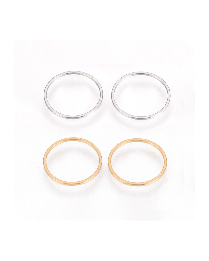 Conector circular material para pulseras| Creasentidos