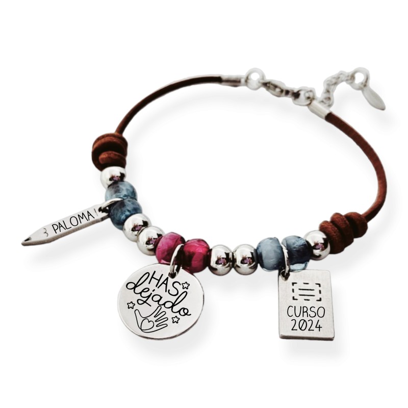 Pulsera para profesora | Dcorazón