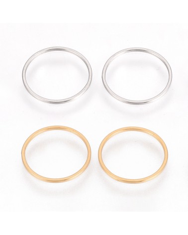 Conector circular material para pulseras| Creasentidos
