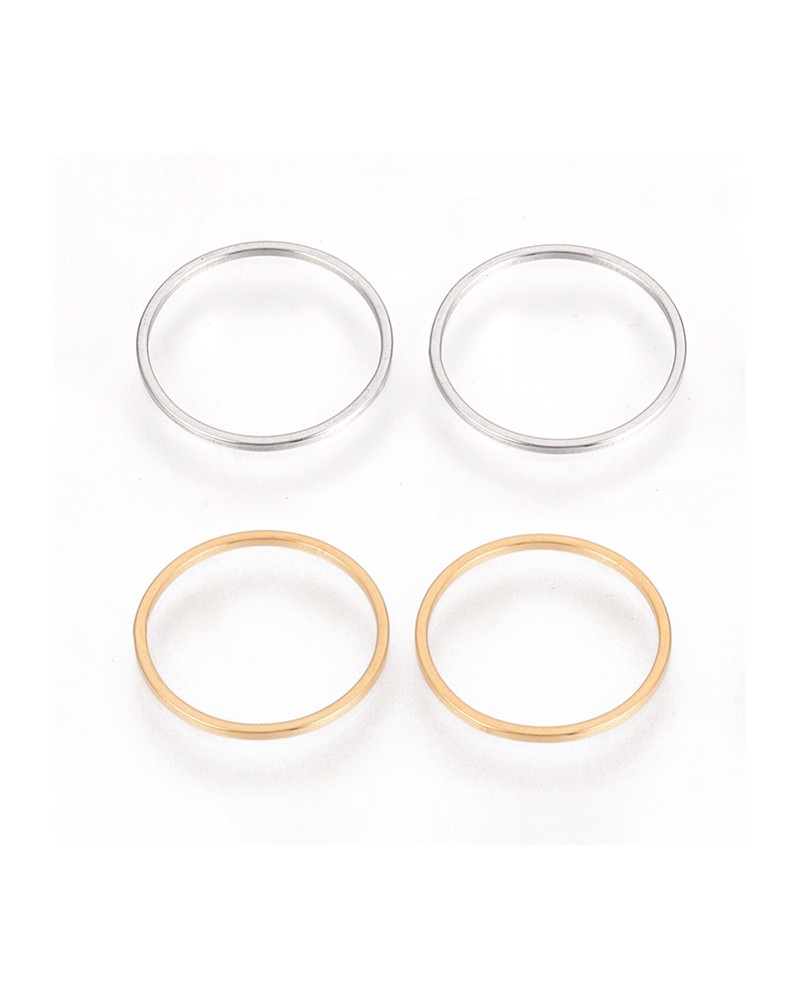 Conector circular material para pulseras| Creasentidos