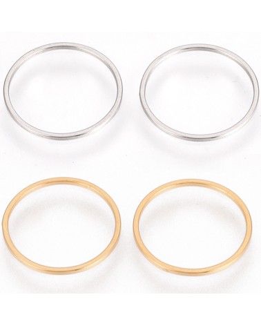 Conector circular material para pulseras| Creasentidos