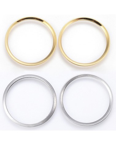 Conector circular material para pulseras| Creasentidos