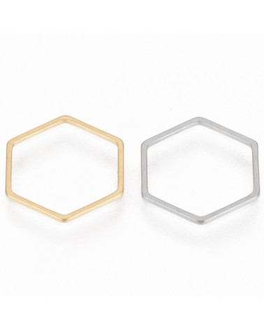 Conector hex├ígono material para pulseras| Creasentidos