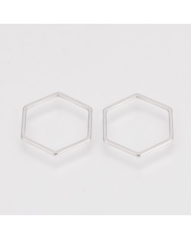 Conector hex├ígono material para pulseras| Creasentidos