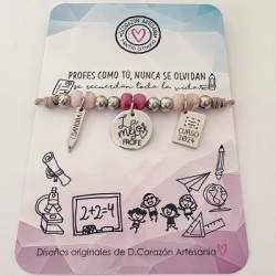Pulsera para profesora | Dcorazón