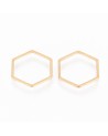Conector hex├ígono material para pulseras| Creasentidos