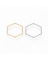 Conector hex├ígono material para pulseras| Creasentidos
