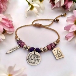 Pulsera para profesora | Dcorazón