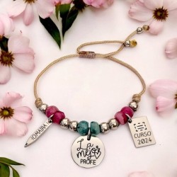 Pulsera para profesora | Dcorazón