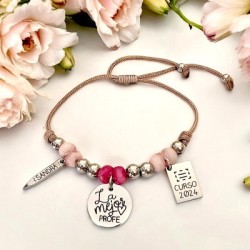 Pulsera para profesora | Dcorazón