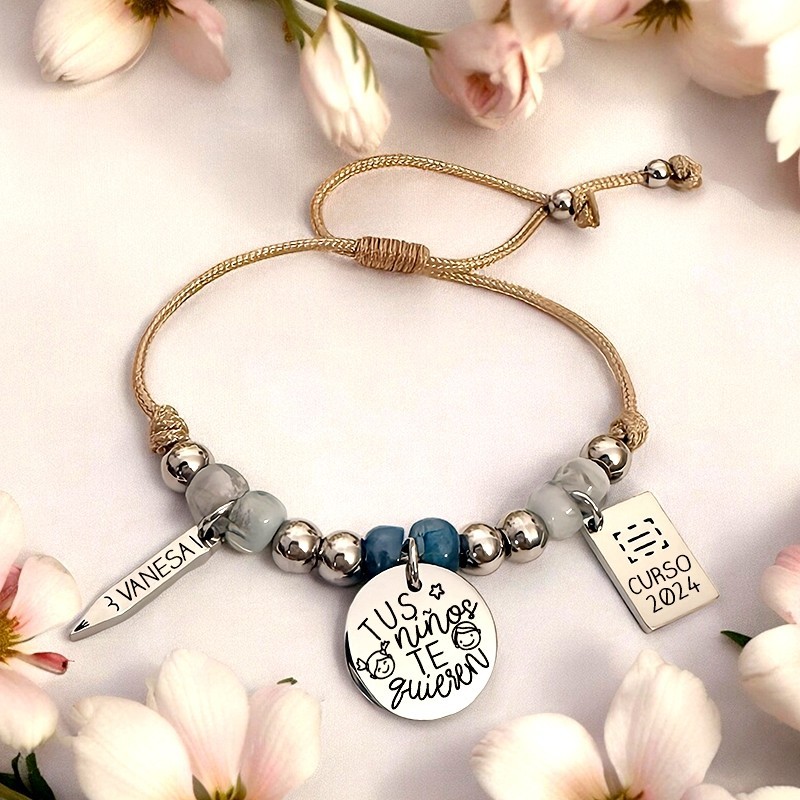 Pulsera para profesora | Dcorazón