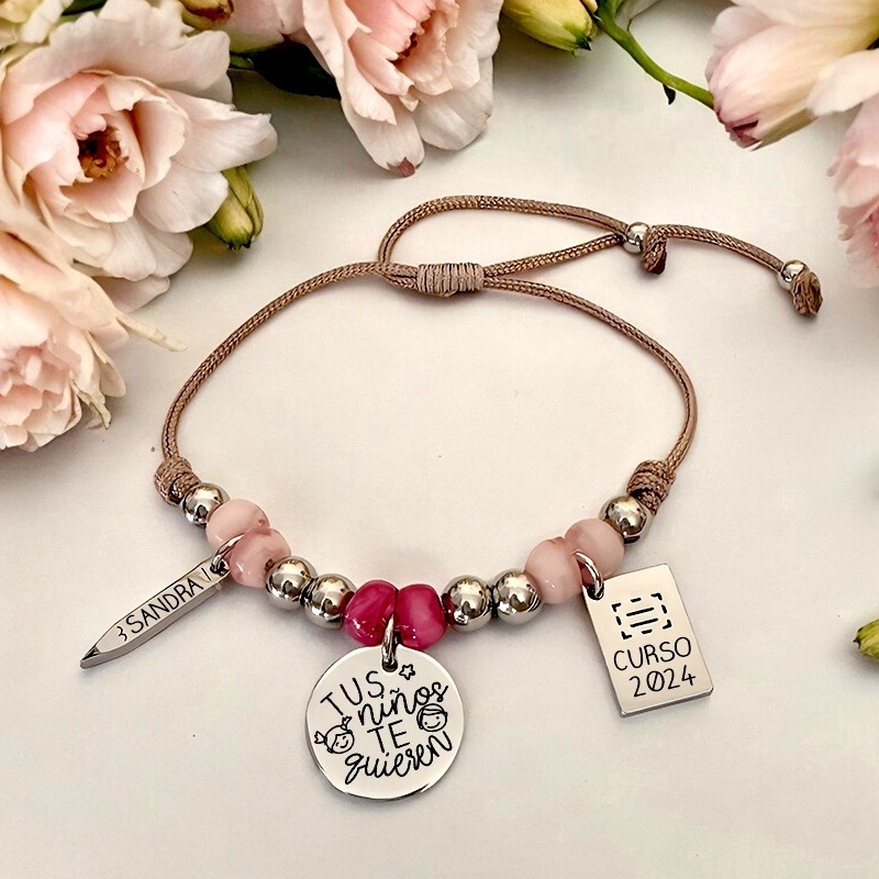 Pulsera para profesora | Dcorazón