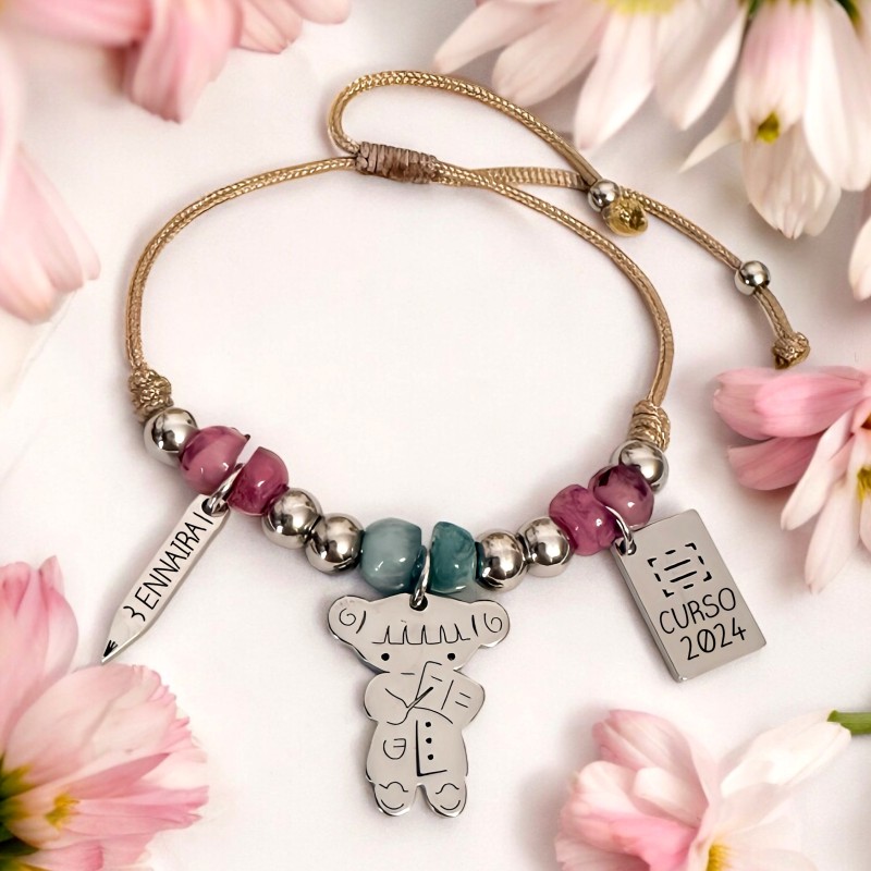 Pulsera para profesora | Dcorazón