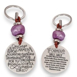 Precioso llavero para profesora| D.corazón