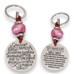 Precioso llavero para profesora| D.corazón