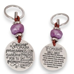 Precioso llavero para profesora| D.corazón