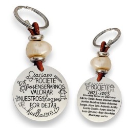 Precioso llavero para profesora| D.corazón